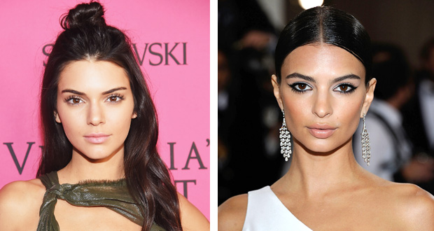Kendall Jenner and Emily Ratajkowski were ranked fourth and fifth. Photos / Getty